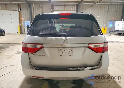 2013 Honda Odyssey Exl from USA, damaged, VIN 5FNRL5H62DB001341